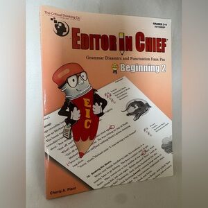 Editor in Chief Beginning 2: Grammar  And Punctuation ISBN: 978-1-60144-547-6